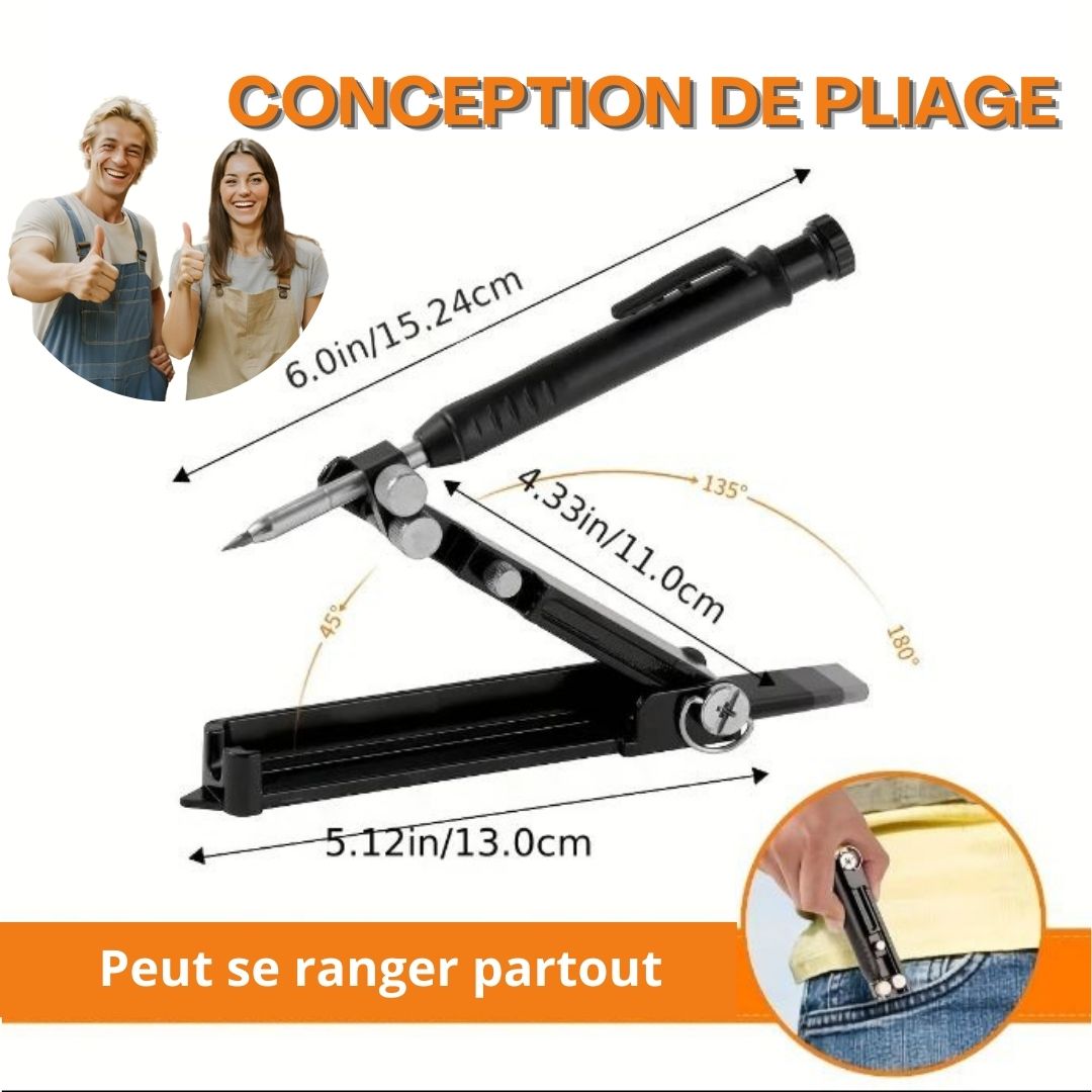 ScribingTool ™ Outil de traçage Multifonction