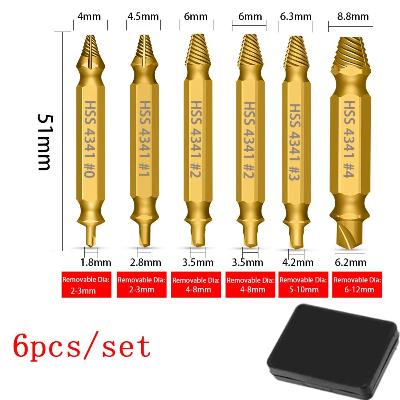 Extracteur de vis 6 pièces - ScrewExtractor™