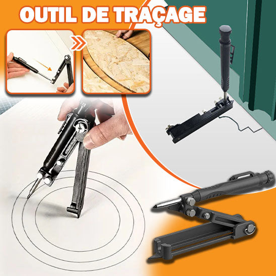 ScribingTool ™ Outil de traçage Multifonction